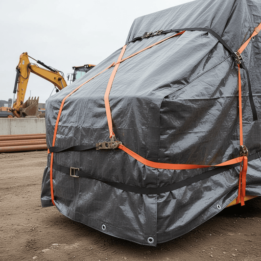 Robust Commercial Silver Poly Tarps (0.25 mm & 0.4 mm Thickness) - General Equipment with 12x16 FT 16 MIL TARP 161216S | Sold by Uncle Wiener's Wholesale