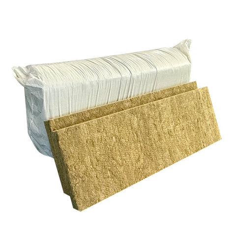 Rockwool Stone Wool Insulation Batts – Soundproof & Fire - Resistant Mineral Wool Panels for Walls, Ceilings & Stud Cavities - with R12 12 PCS 16" O.C 2X4 59.4 sq ft 226450 | Sold by Uncle Wiener's Wholesale