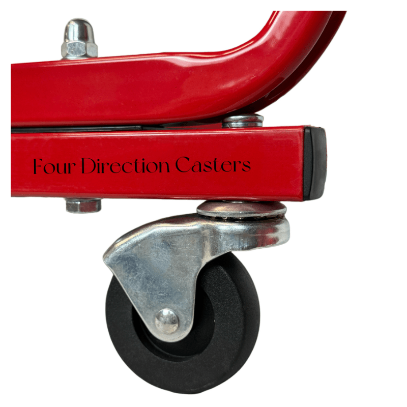 Rolling Garage Seat with Under-Tray Storage LD18011 - with | Sold by Uncle Wiener's Wholesale