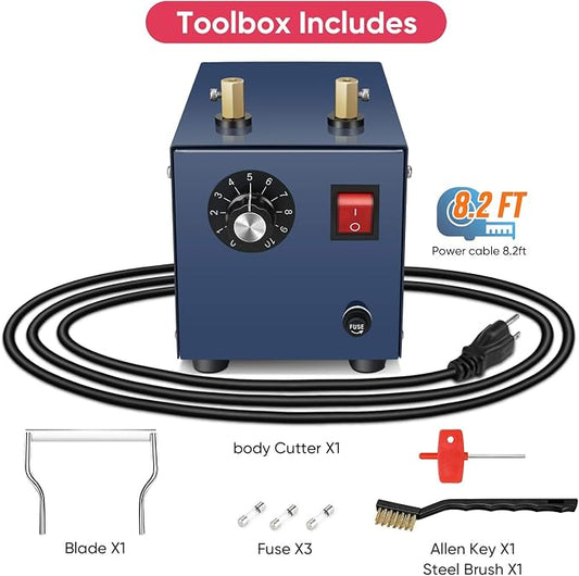 ROMECH 160W Electric Hot Knife Rope Cutter – Bench Mount Thermal Cutting & Heat Sealing Tool for Rope, Webbing & Fabric - Electronics with | Sold by Uncle Wiener's Wholesale