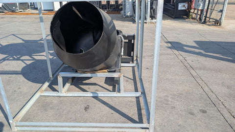 Rotary Drum Mixer for Skid Steer Loaders – 0.4 CY Capacity – Heavy - Duty Concrete & Mortar Mixing Attachment SU228418 - with | Sold by Uncle Wiener's Wholesale