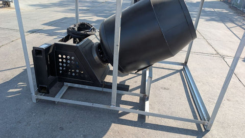 Rotary Drum Mixer for Skid Steer Loaders – 0.4 CY Capacity – Heavy - Duty Concrete & Mortar Mixing Attachment SU228418 - with | Sold by Uncle Wiener's Wholesale
