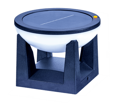 Round Solar Post Light 400 Lumens 3 Color Temperature Outdoor Fence Light QYJG12M - with | Sold by Uncle Wiener's Wholesale