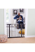 Safety 1st Easy Install Walk Through Baby Gate - Black - with <B>Dimensions (Overall):</B> 29 Inches (L), 28 Inches (H), 1 Inches thick | Sold by Uncle Wiener's Wholesale