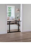 Safety 1st Easy Install Walk Through Baby Gate - Black - with <B>Dimensions (Overall):</B> 29 Inches (L), 28 Inches (H), 1 Inches thick | Sold by Uncle Wiener's Wholesale