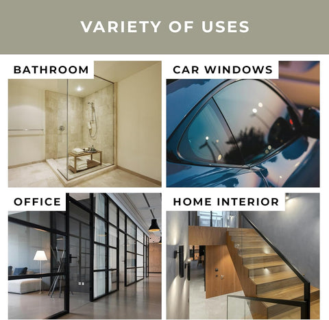 Safety Security Window Film 12 Mil Clear 5 ft x 98 ft Shatter Resistant Glass Protection Roll SF122384 - with | Sold by Uncle Wiener's Wholesale