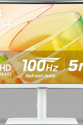 Front view of Samsung 34" ViewFinity Ultra-WQHD Curved Monitor

1000R curve design showing ergonomic immersion

Thunderbolt 4 and USB hub connectivity setup

Side view showing ports and adjustable stand

Productivity setup using ultra-wide Samsung curved monitor