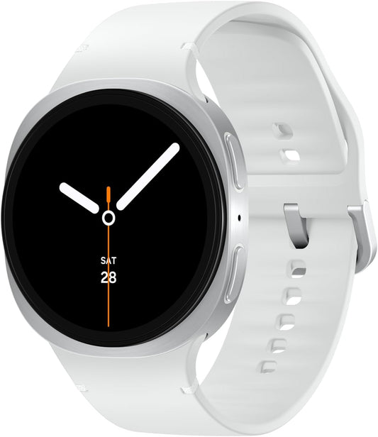 Samsung Galaxy Watch 8 40mm Bluetooth Smartwatch Silver | Fitness Tracker GPS - with | Sold by Uncle Wiener's Wholesale