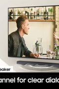 SAMSUNG HW - B650 3.1ch Soundbar w/Dolby 5.1 DTS Virtual:X, Bass Boosted, Built - in Center Speaker, Bluetooth Multi Connection, Voice Enhance & Night Mode, Subwoofer Included, 2022,Black - with Black | Sold by Uncle Wiener's Wholesale