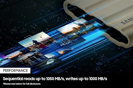 Samsung T7 Shield 1TB Portable SSD – Rugged USB 3.2 Gen2 External Solid State Drive SAMT7SH1TBBLK - with | Sold by Uncle Wiener's Wholesale