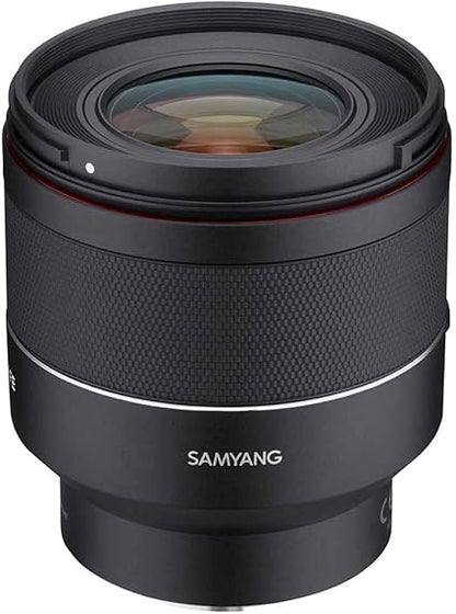 SAMYANG AF 50mm F1.4 II FE Auto Focus Lens for Sony Mirrorless Cameras Full Frame and APS - C - with | Sold by Uncle Wiener's Wholesale