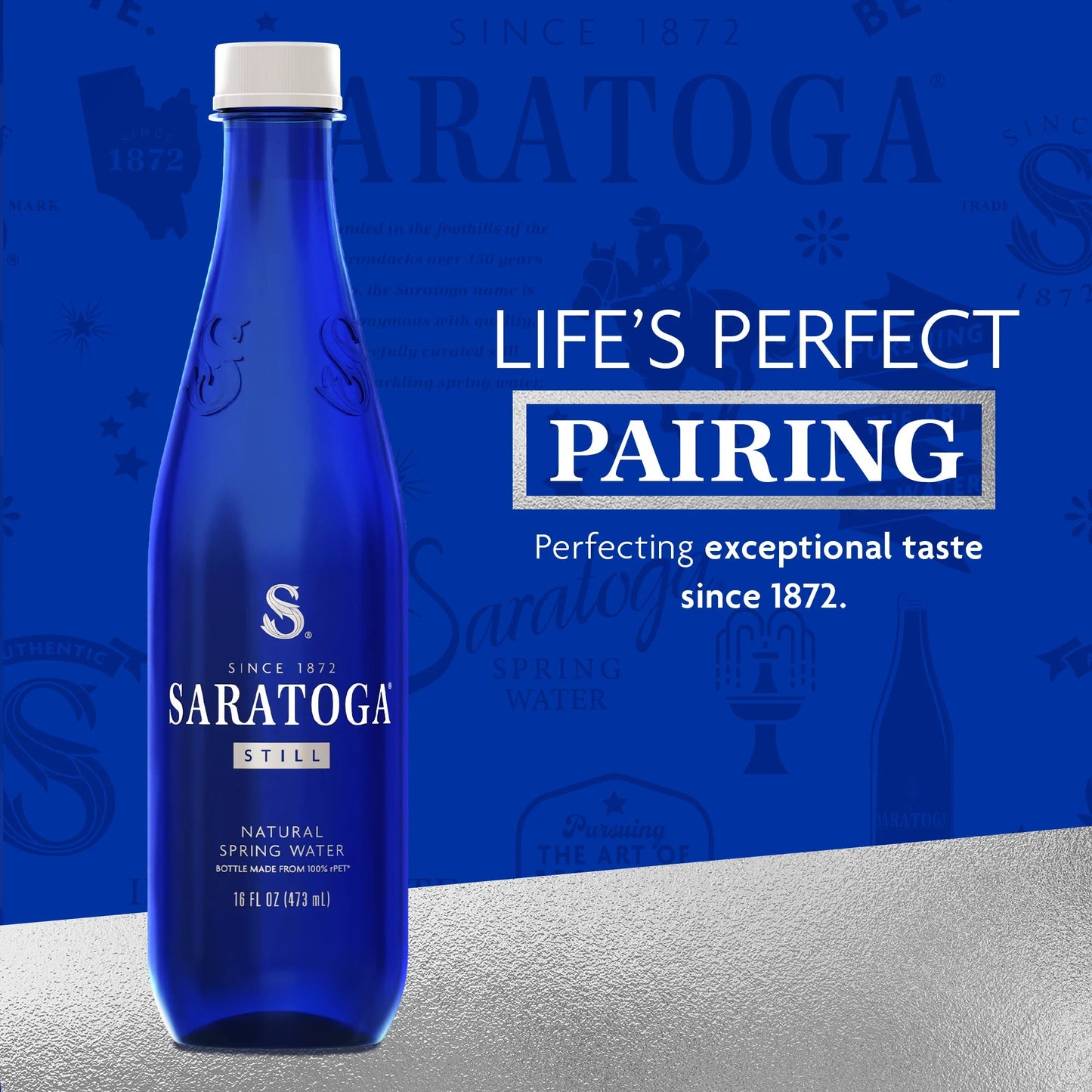 Saratoga Still Spring Water 16 oz Bottles 24 Pack – Premium Natural Spring Water&nbsp; 70960000150 - with | Sold by Uncle Wiener's Wholesale