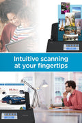 ScanSnap iX1600 Wireless or USB High - Speed Cloud Enabled Document, Photo & Receipt Scanner with Large Touchscreen and Auto Document Feeder for Mac or PC, Black - with | Sold by Uncle Wiener's Wholesale