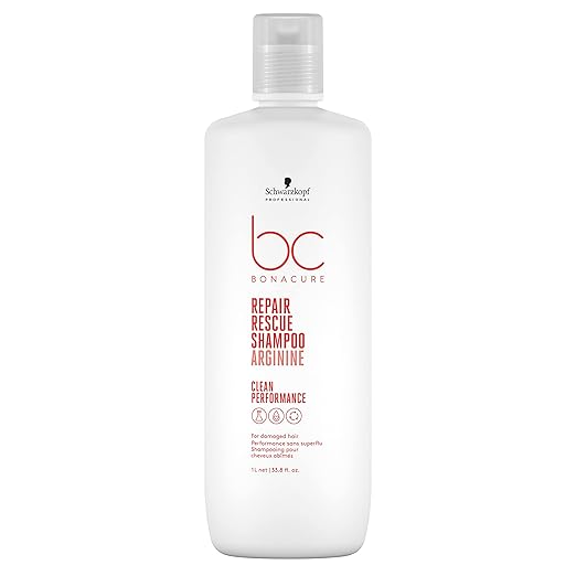 Schwarzkopf BC Bonacure Repair Rescue Bond Repair Shampoo for Dry Damaged Hair 250mL - with | Sold by Uncle Wiener's Wholesale