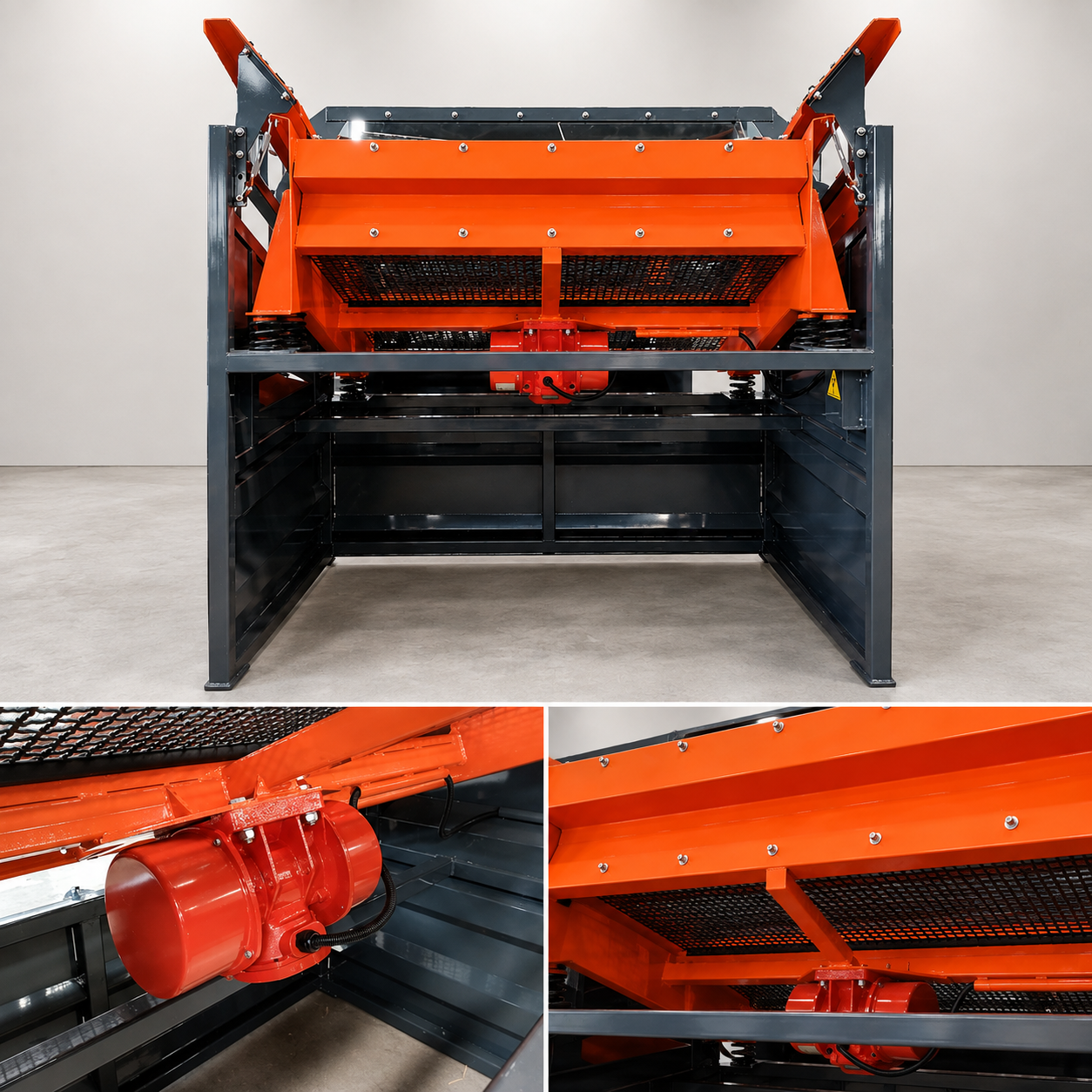 Heavy-Duty Portable Double-Deck Soil and Dirt Screening Machine 536001