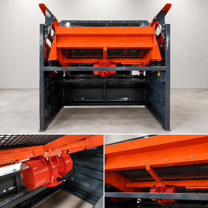 Heavy-Duty Portable Double-Deck Soil and Dirt Screening Machine 536001