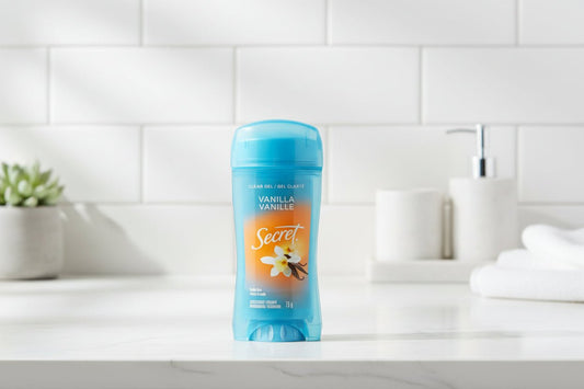 Secret Clear Gel Antiperspirant & Deodorant – Cozy Vanilla, 72-Hour Odour Protection, 73 g - Home products with | Sold by Uncle Wiener's Wholesale