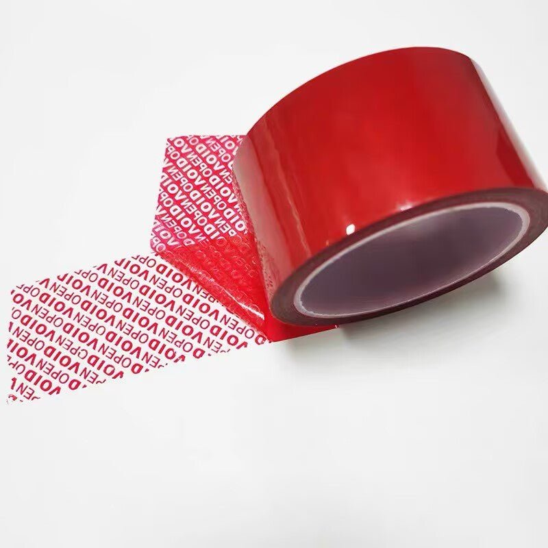 Security VOID Tamper Evident Tape 2 in x 164 ft – Anti - Theft Sealing & Privacy Protection Tape SS2164R - with | Sold by Uncle Wiener's Wholesale