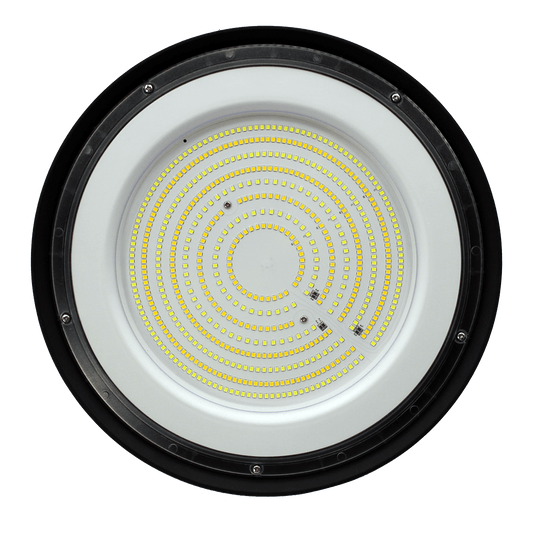 Selectable Wattage 100W 240W UFO LED High Bay Light 3CCT Adjustable 4000K 5000K 6500K Commercial Warehouse Lighting - with 240W | Sold by Uncle Wiener's Wholesale