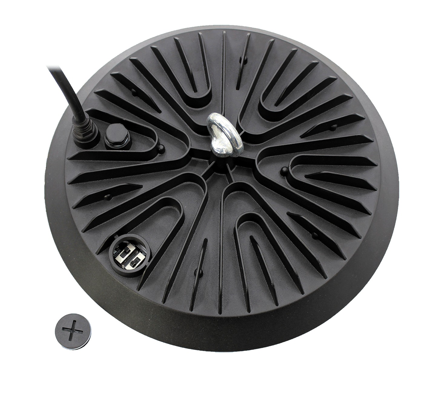 Selectable Wattage 100W 240W UFO LED High Bay Light 3CCT Adjustable 4000K 5000K 6500K Commercial Warehouse Lighting - with 100W | Sold by Uncle Wiener's Wholesale
