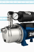 Self - Priming Stainless Steel Jet Well Pump | 220V – 1HP & 2HP Models - with 2HP | Sold by Uncle Wiener's Wholesale