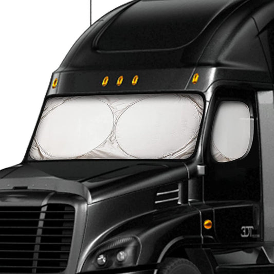 Semi Truck Windshield Sun Shade 420cm Heat Insulated UV Resistant Front Window Cover SS0240 - with | Sold by Uncle Wiener's Wholesale