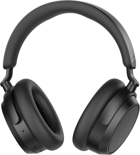 Sennheiser ACCENTUM Plus Wireless Bluetooth Headphones Audio with Quick - Charge Feature, 50 - Hour Battery Playtime, Adaptive Hybrid ANC, Sound Personalization and Touch Controls - Black - with | Sold by Uncle Wiener's Wholesale