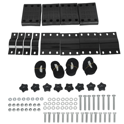 Set of 4 Canoe Boat Kayak Roof Rack Car SUV Truck Top Mount J - Bar Holder LYA011P - with | Sold by Uncle Wiener's Wholesale