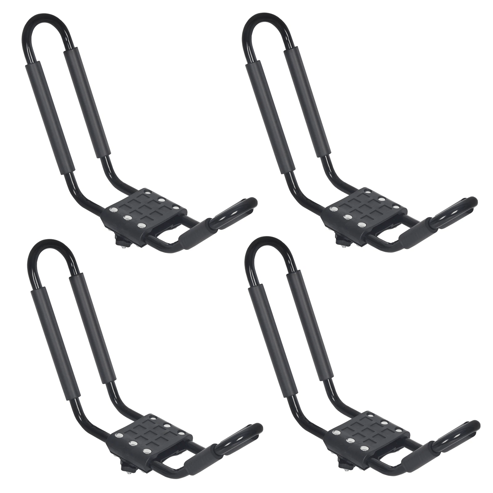 Set of 4 Canoe Boat Kayak Roof Rack Car SUV Truck Top Mount J - Bar Holder LYA011P - with | Sold by Uncle Wiener's Wholesale
