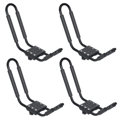 Set of 4 Canoe Boat Kayak Roof Rack Car SUV Truck Top Mount J - Bar Holder LYA011P - with | Sold by Uncle Wiener's Wholesale