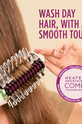 Shark HT202 SmoothStyle Heated Comb + Blow Dryer Brush, Dual Mode, for All Hair Types, Silk - with | Sold by Uncle Wiener's Wholesale