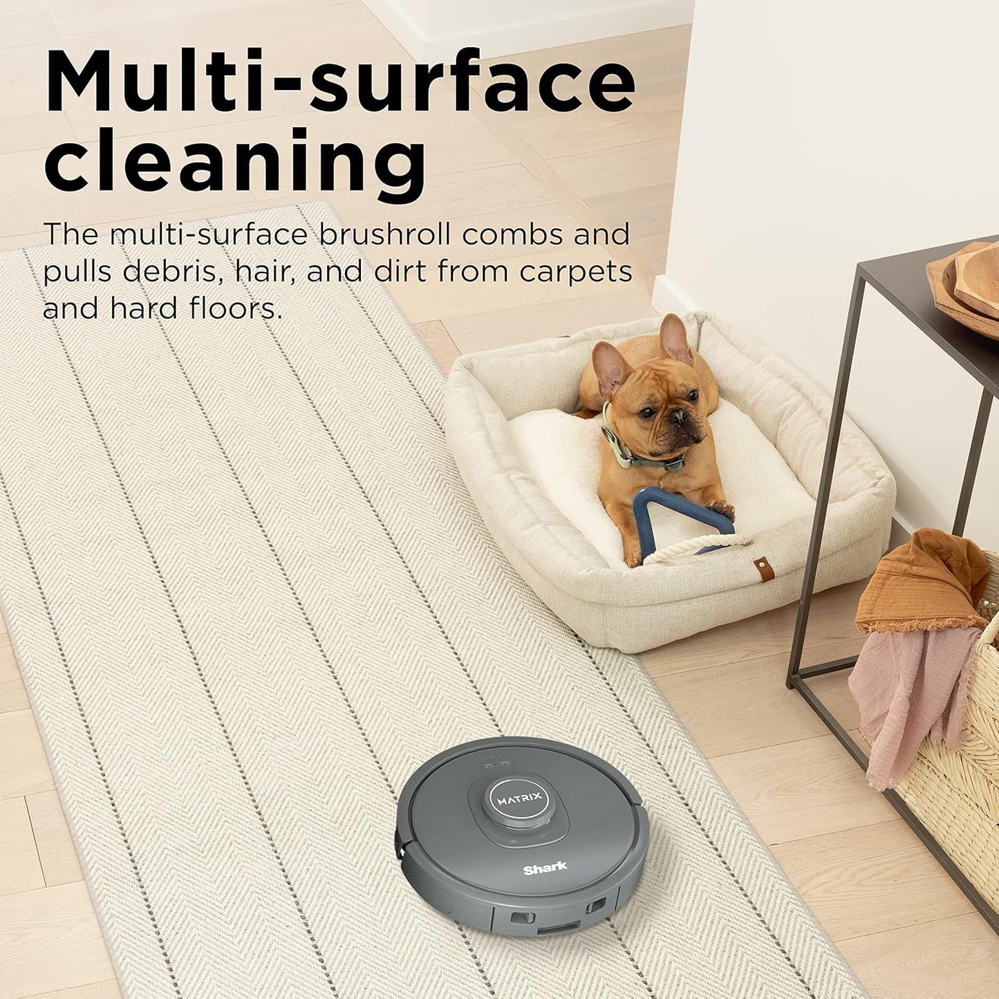Shark RV2300CA Matrix Robot Vacuum with No Spots Missed on Carpets and Hard Floors, Precision Home Mapping, Perfect for Pet Hair, Wi - Fi, Canadian Version - with | Sold by Uncle Wiener's Wholesale