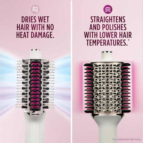 Shark SmoothStyle Heated Smoothing Comb Straightener and Smoother, Dual Mode, Blow Dryer Brush + Straightener, HT202C (Canadian Edition), used, good condition - with | Sold by Uncle Wiener's Wholesale