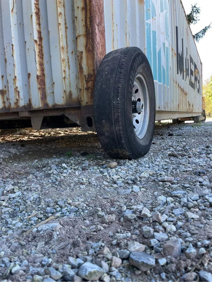Shipping - Container - Wheels - 8 - Lug - 8x6.5 - Set - of - 2 - Heavy - Duty - 4 - Ton - Load - Capacity - Container - Mover - Kit CW8L650 - with | Sold by Uncle Wiener's Wholesale