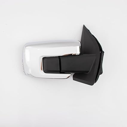 Side Door Mirror for Ford F - 150 2021–2024 – Chrome Heated Mirror with Turn Signal & Blind Spot Glass - General Equipment with Passenger Side Door Mirror for Ford F - 150 2021–2024 | Sold by Uncle Wiener's Wholesale