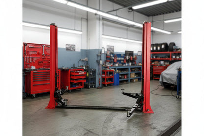Siebel 2 - Post Vehicle Lift Hoist | 10,000 LB Car & Truck Garage Lift – JH5000F - with | Sold by Uncle Wiener's Wholesale