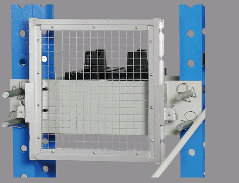 Protective mesh and adjustable bed surface of industrial hydraulic shop press