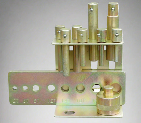 Accessory kit including hydraulic fittings and cylinders for SIEBEL shop press