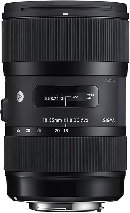 Sigma 18 - 35mm F1.8 DC HSM Art Lens for Canon EF APS - C DSLR Cameras - with | Sold by Uncle Wiener's Wholesale