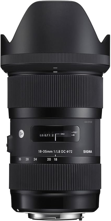 Sigma 18 - 35mm F1.8 DC HSM Art Lens for Canon EF APS - C DSLR Cameras - with | Sold by Uncle Wiener's Wholesale