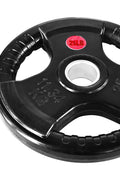 Signature Fitness Olympic 2 - Inch Cast Iron Plate Weight Plate for Strength Training and Weightlifting, Style 4, 25LB Pair - with 25LB Pair | Sold by Uncle Wiener's Wholesale