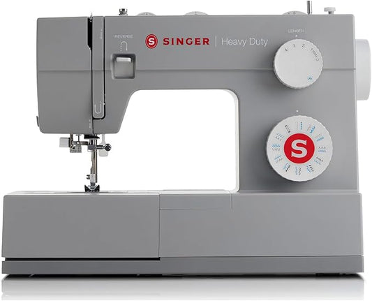 SINGER Heavy Duty 4423 Sewing Machine – 97 Stitch Applications, Built-In Needle Threader, 1-Step Buttonhole & Heavy-Duty Metal Frame - General Equipment with | Sold by Uncle Wiener's Wholesale