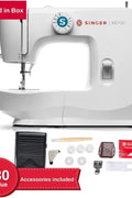 SINGER M2100 Lightweight & Compact Sewing Machine With 63 Stitch Applications, LED Light & Easy 4 - step Buttonhole | Ideal for Mending and Sewing - with | Sold by Uncle Wiener's Wholesale