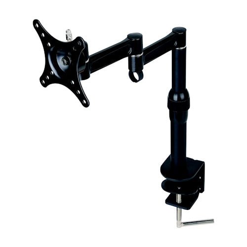 Single Arm Monitor Stand – Adjustable LCD LED Computer & TV Mount for 13–27" Screens LCD502S - with | Sold by Uncle Wiener's Wholesale