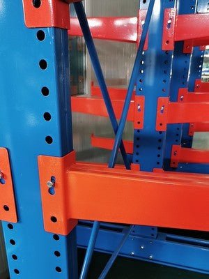 Single & Double - Sided Cantilever Rack | Heavy - Duty Racking – 3300 lbs Capacity - with SINGLE SIDED 3300 LBS CANTILEVER RACK | Sold by Uncle Wiener's Wholesale