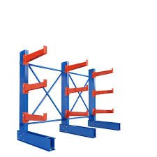 Single & Double - Sided Cantilever Rack | Heavy - Duty Racking – 3300 lbs Capacity - with SINGLE SIDED 3300 LBS CANTILEVER RACK | Sold by Uncle Wiener's Wholesale
