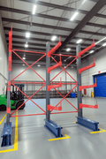 Single & Double - Sided Cantilever Rack | Heavy - Duty Racking – 3300 lbs Capacity - with SINGLE SIDED 3300 LBS CANTILEVER RACK | Sold by Uncle Wiener's Wholesale