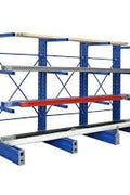 Single & Double - Sided Cantilever Rack | Heavy - Duty Racking – 3300 lbs Capacity - with SINGLE SIDED 2000 LBS CANTILEVER RACK | Sold by Uncle Wiener's Wholesale