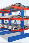 Single & Double - Sided Cantilever Rack | Heavy - Duty Racking – 3300 lbs Capacity - with DUAL SIDED CANTILEVER RACK | Sold by Uncle Wiener's Wholesale