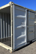 Single - Trip 20′ Sea Container – Multi - Door 3 - Door Storage Container | SKUs 723528 & 723529 - with High Cube 9'6 | Sold by Uncle Wiener's Wholesale